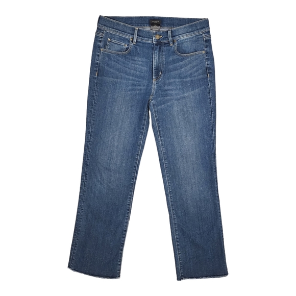 Ann Taylor Factory Women's Denim Ankle Jeans, Stretch, Modern Size 6 - Picture 2 of 14